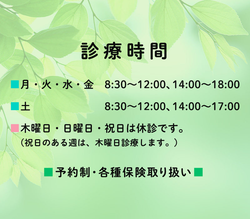 スケジュールについて